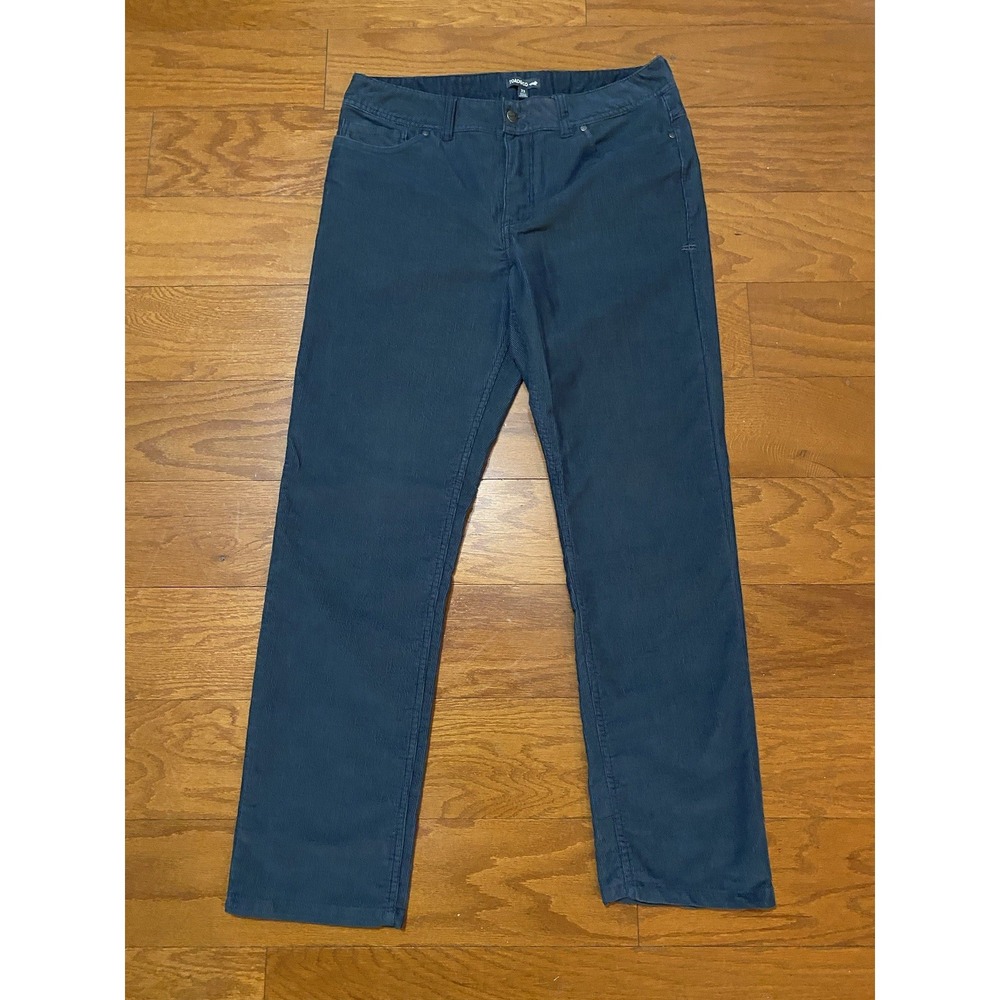 Toad & Co Pants Men's 33x30 Corduroy Blue Casual Trouser Jet Cord Lean Pant 33